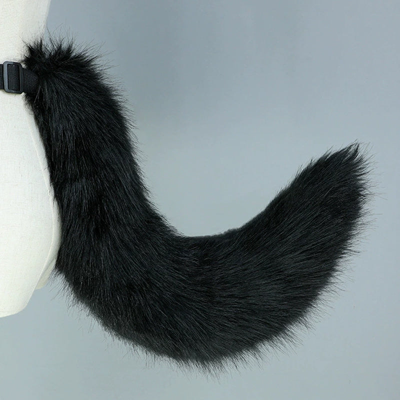 Rolecosplay Anime Fox Tail Cosplay Props Fur Tail 11 Colors