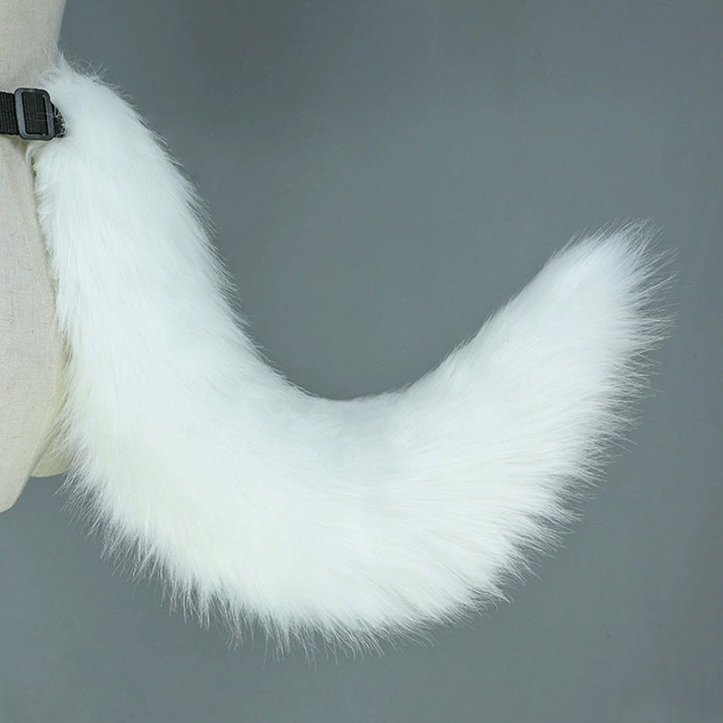 Rolecosplay Anime Fox Tail Cosplay Props Fur Tail 11 Colors