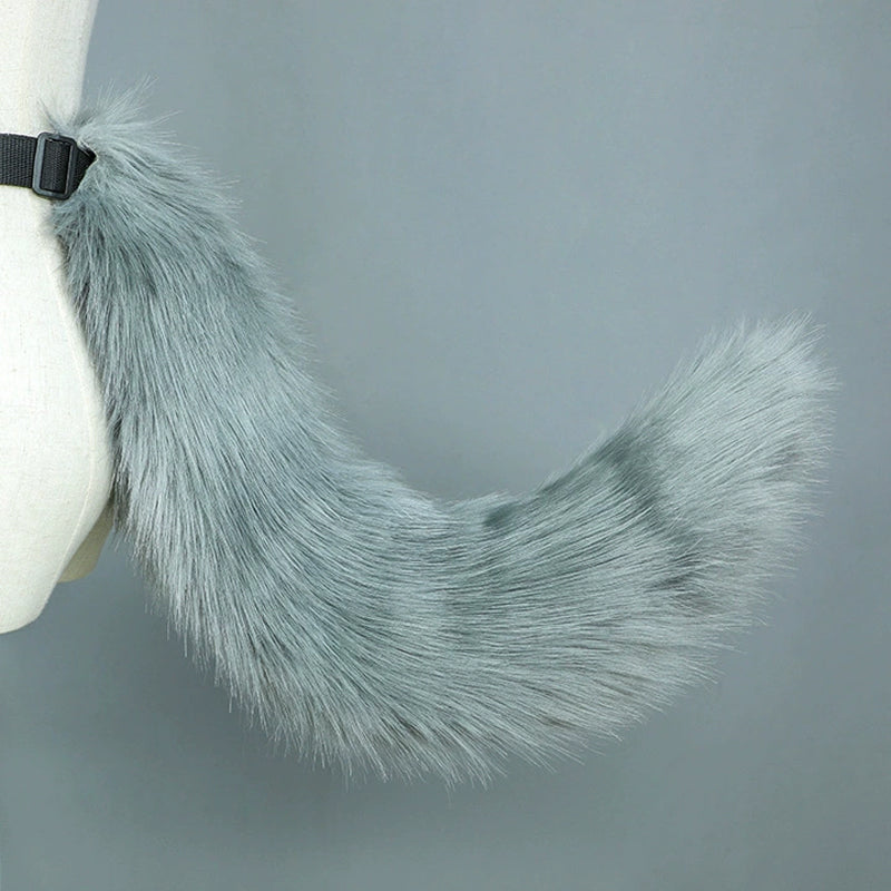 Rolecosplay Anime Fox Tail Cosplay Props Fur Tail 11 Colors