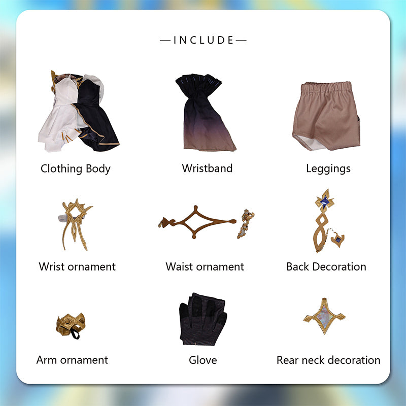 Rolecosplay Game Genshin Impact Naberius Women Dress Cosplay Costume