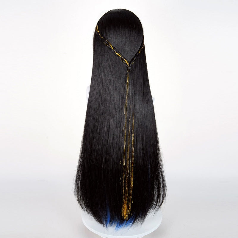 Rolecosplay Game Honkai: Star Rail Constance 90cm Mixed Black Cosplay Wig
