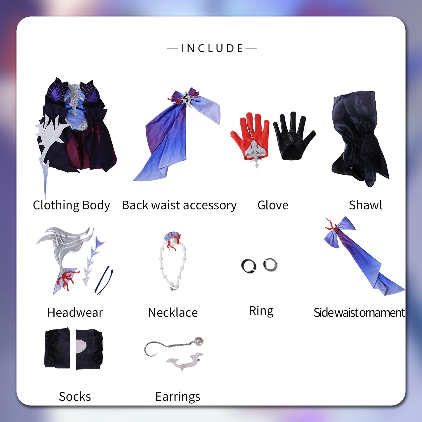 Rolecosplay Honkai Star Rail Hysilens Cosplay Costume In Stock