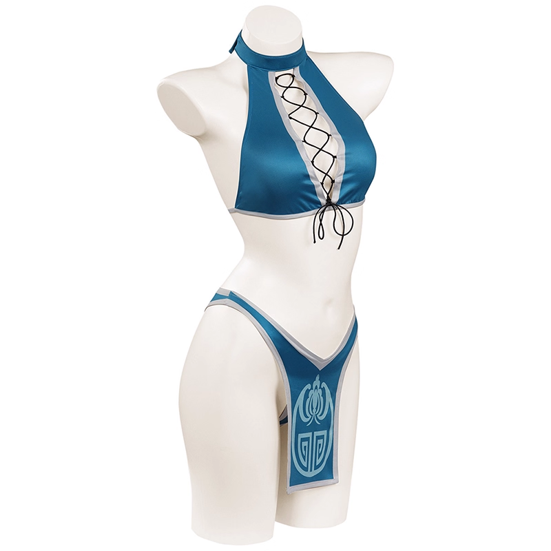 Rolecosplay Kitana Bikini Mortal Kombat Swimwear Set