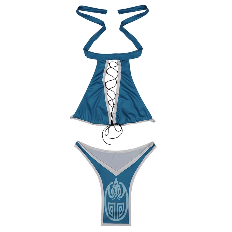 Rolecosplay Kitana Bikini Mortal Kombat Swimwear Set