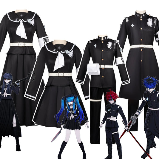 Rolecosplay The Hundred Line Amemiya Darumi Sumino Takumi Omokage Yugamu Shizuhara Hiruko Cosplay Costume