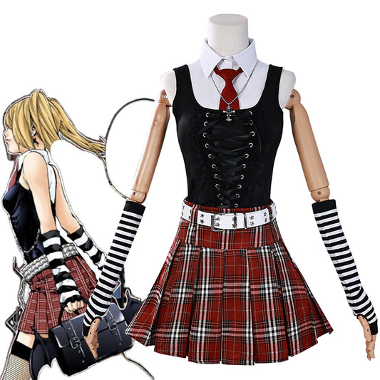 Rolecosplay Death Note Misa Amane Cosplay Costume JK Set