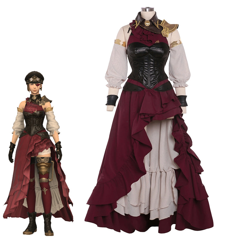 Rolecosplay FF14 Neo Ishgardian Maiming Cosplay Costume