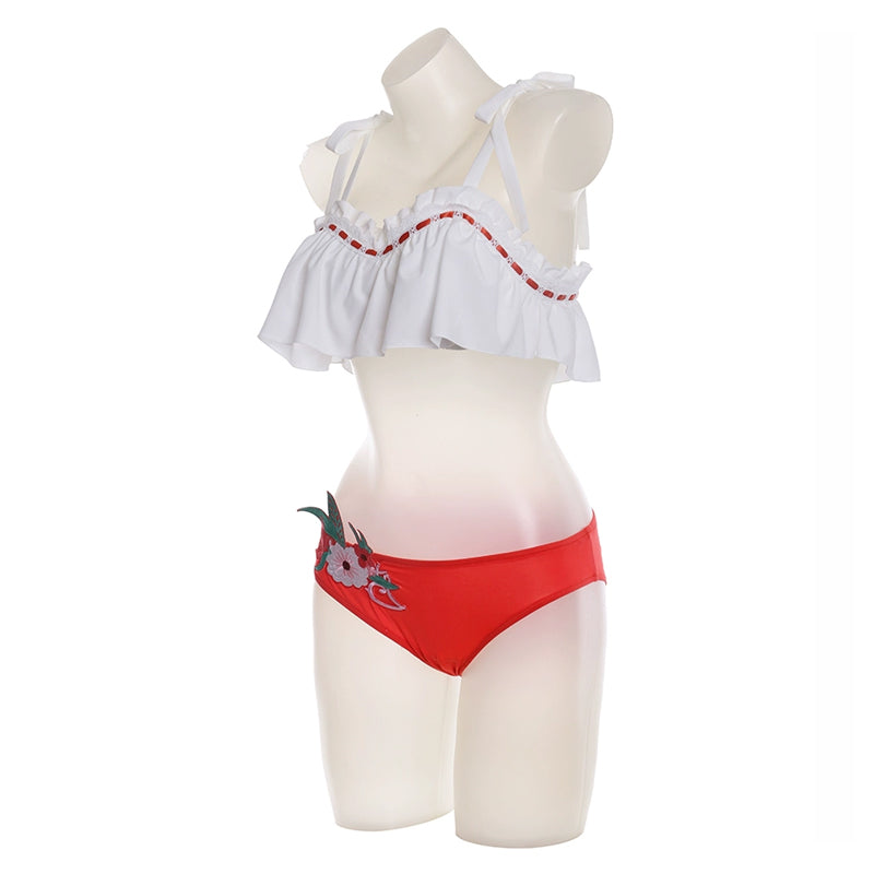 Rolecosplay FFXIV Eternal Summer Swimsuit Cosplay Bikini Set