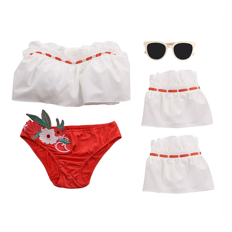 Rolecosplay FFXIV Eternal Summer Swimsuit Cosplay Bikini Set