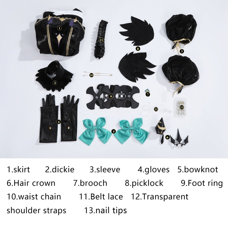 Rolecosplay FGO Space Ereshkigal Stage Two Cosplay Costume Fate Outfits18