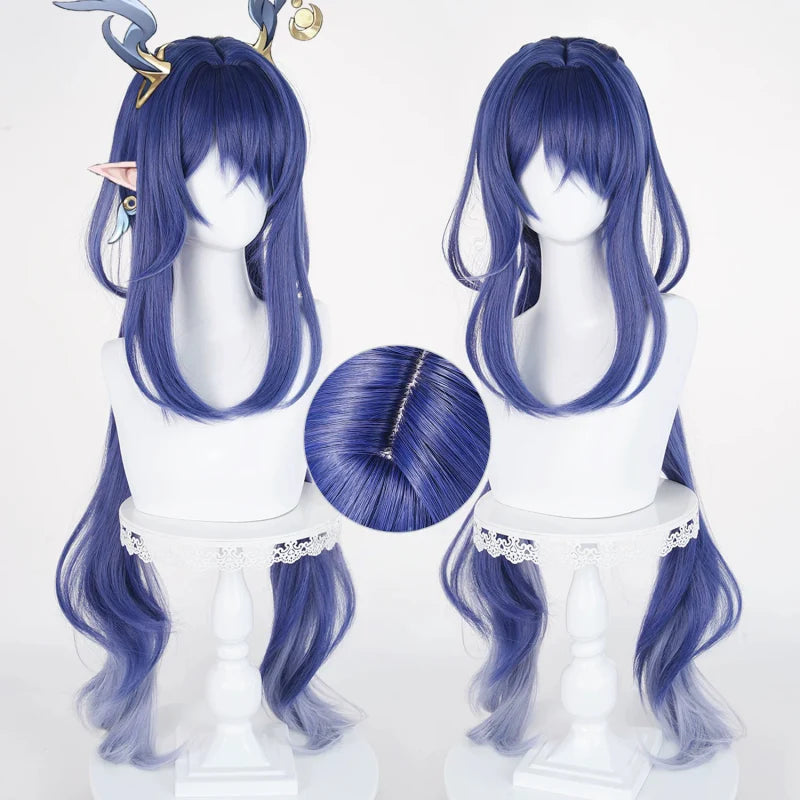 Rolecosplay Genshin Impact Lauma 100cm Halloween Cosplay Wig