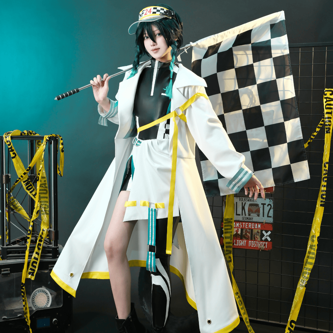 Rolecosplay Genshin Impact Racing Venti Fanart Cosplay Costume