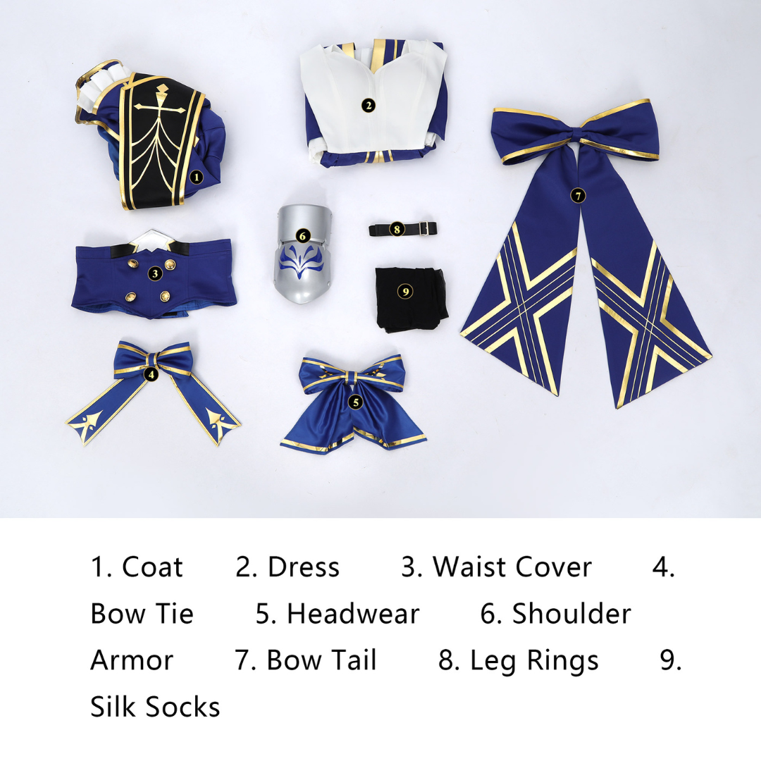 Rolecosplay Honkai Star Rail Saber Cosplay Costume