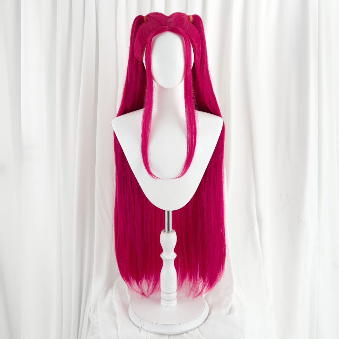 Rolecosplay Kpop Demon Hunter Mira Cosplay Wig Red Long Wig
