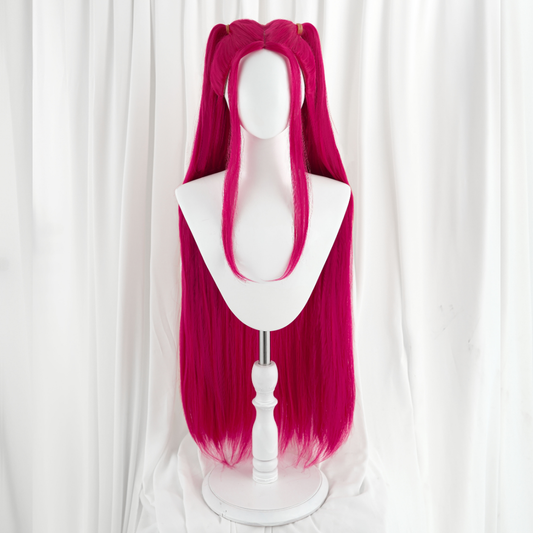 Rolecosplay Kpop Demon Hunter Mira Cosplay Wig Red Long Wig