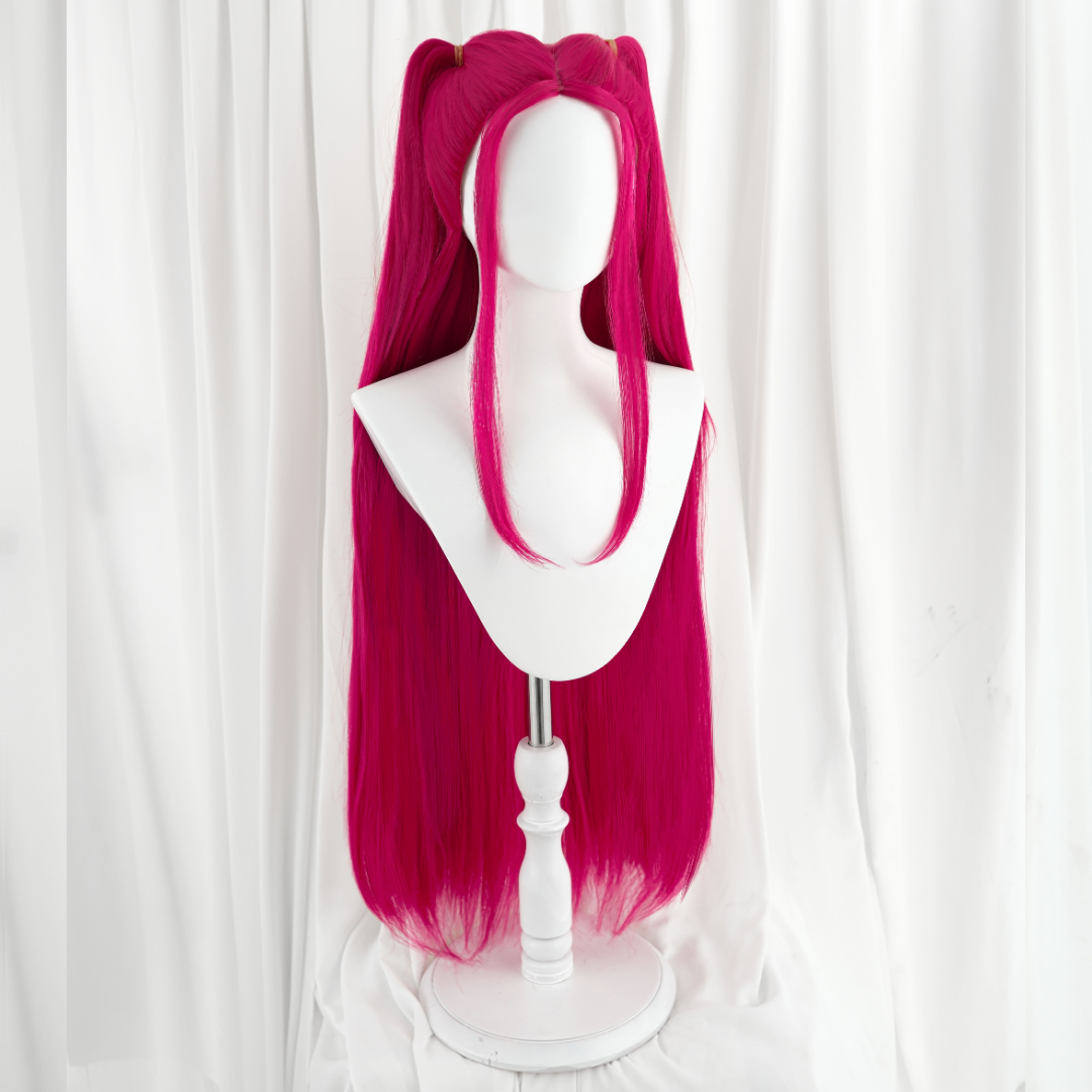 Rolecosplay Kpop Demon Hunter Mira Cosplay Wig Red Long Wig