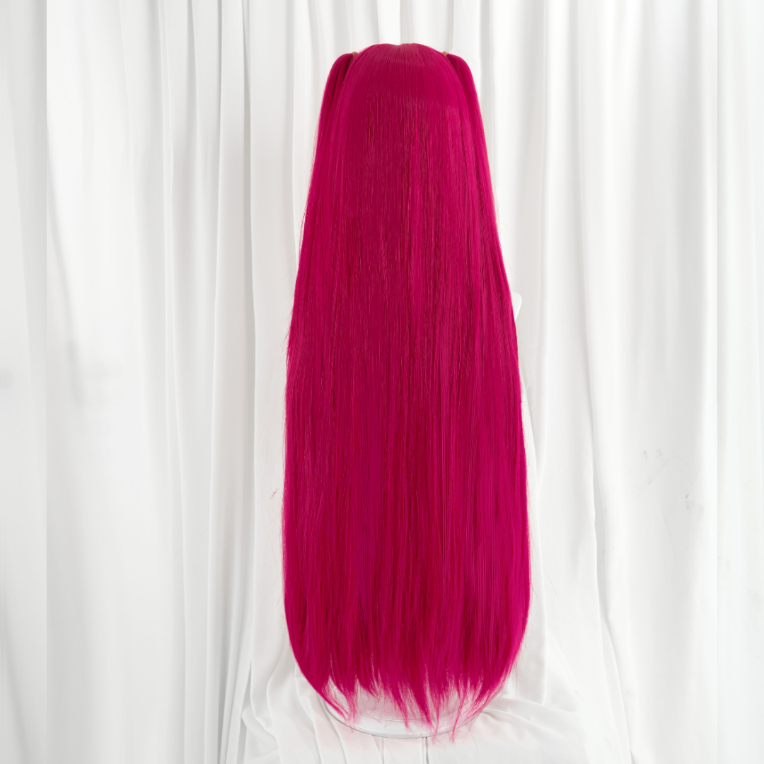 Rolecosplay Kpop Demon Hunter Mira Cosplay Wig Red Long Wig