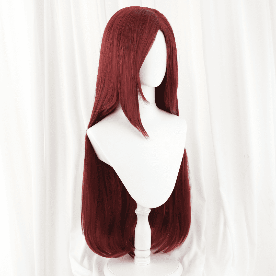 Rolecosplay LOL Katarina Cosplay Wig Red Long Wig