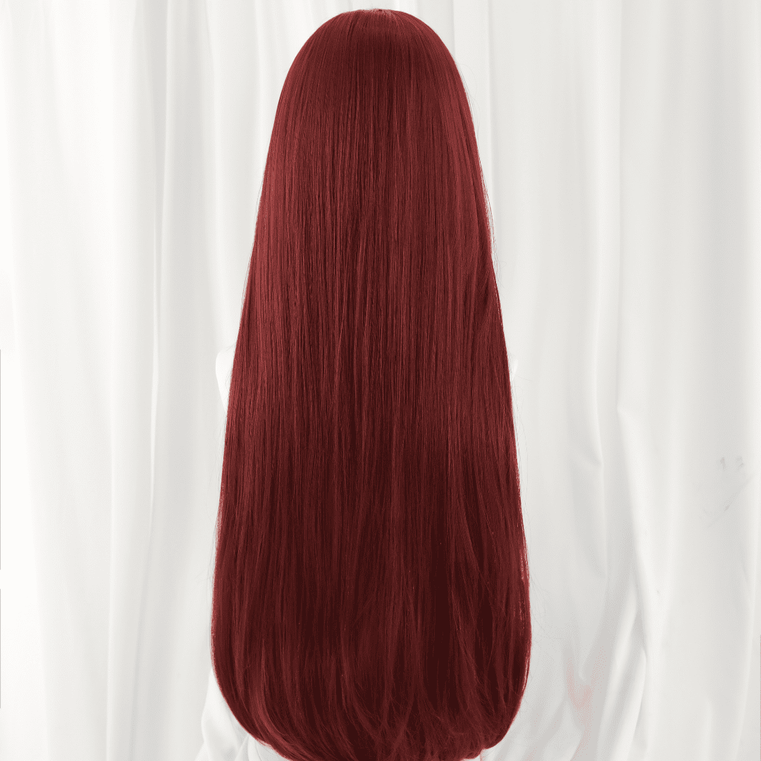 Rolecosplay LOL Katarina Cosplay Wig Red Long Wig