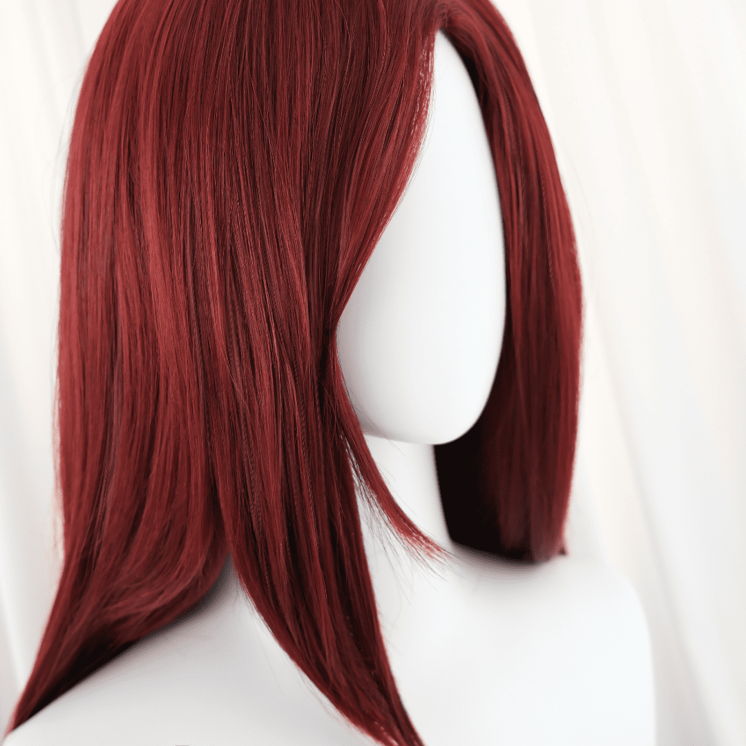 Rolecosplay LOL Katarina Cosplay Wig Red Long Wig