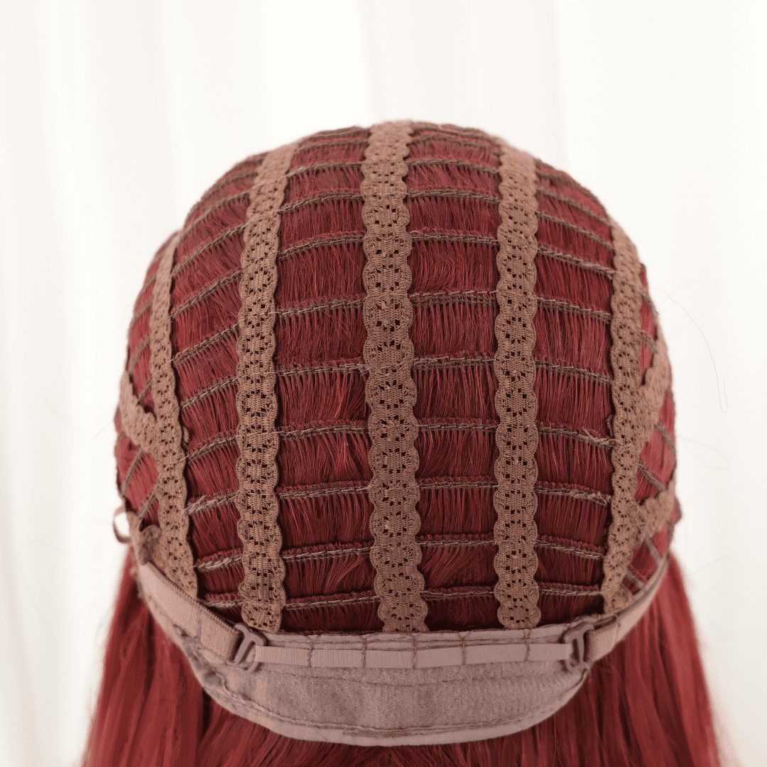 Rolecosplay LOL Katarina Cosplay Wig Red Long Wig