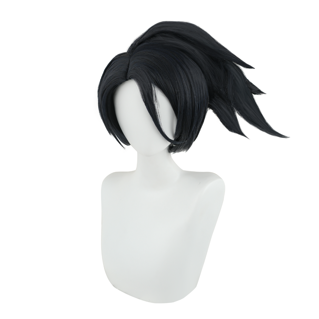 Rolecosplay LOL League of Legends Akali Black Cosplay Wig