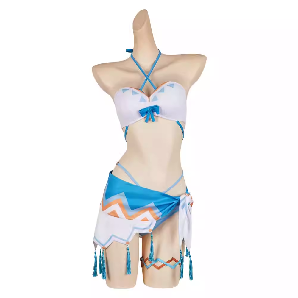 Rolecosplay Lumine Swimsuit Genshin Impact Bikini Set