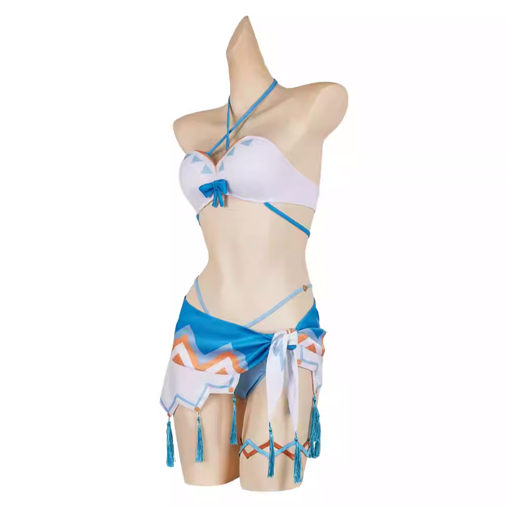 Rolecosplay Lumine Swimsuit Genshin Impact Bikini Set