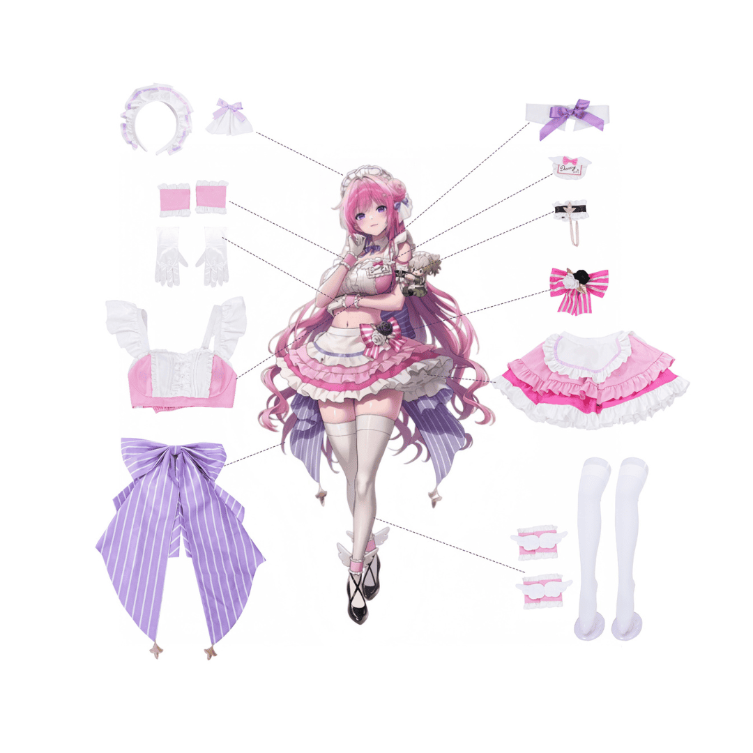 Rolecosplay NIKKE Dorothy Maid Cosplay Costume Full Set With Character