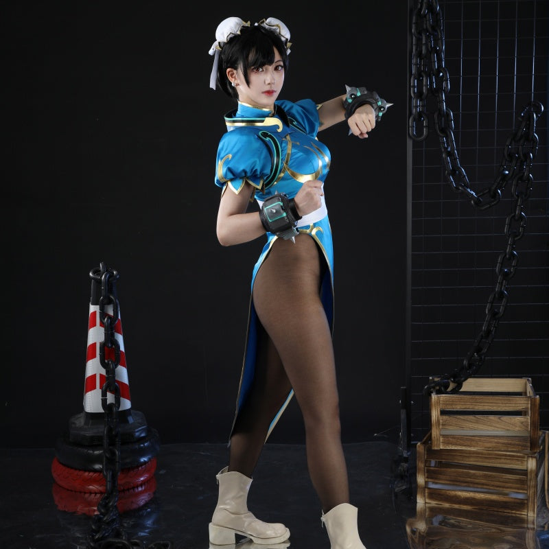 Rolecosplay OW Street Fighter Juno Chun-Li Cosplay Costume20