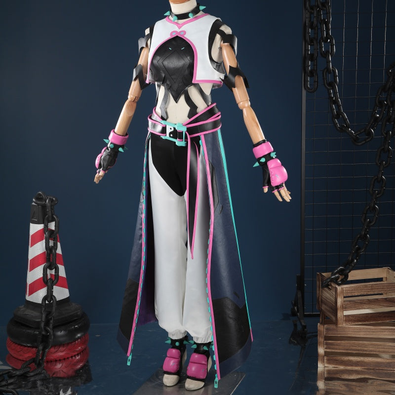 Rolecosplay OW Street Fighter Kiriko Juri Cosplay Costume28