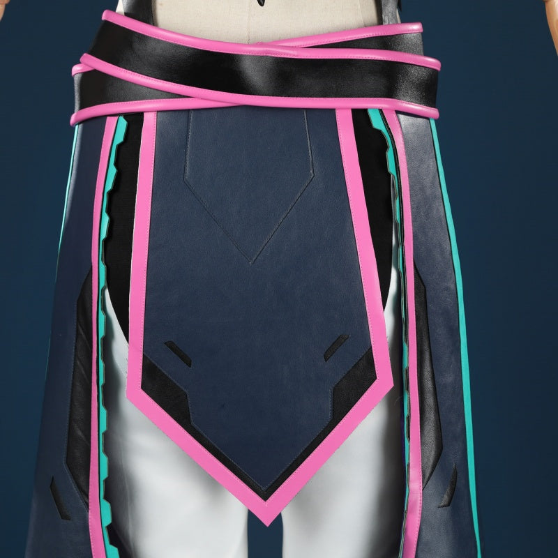 Rolecosplay OW Street Fighter Kiriko Juri Cosplay Costume33