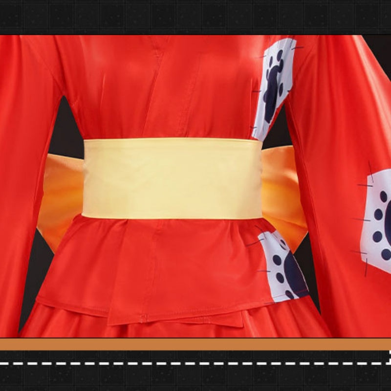 Rolecosplay One Piece Monkey D. Luffy Female Halloween Cosplay Costume5