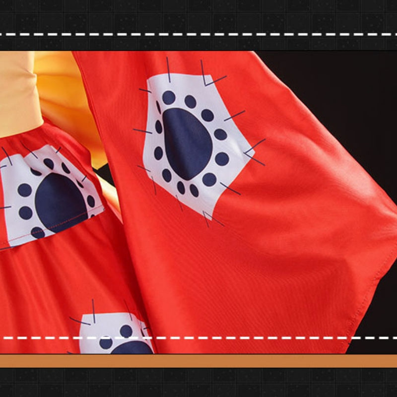 Rolecosplay One Piece Monkey D. Luffy Female Halloween Cosplay Costume9