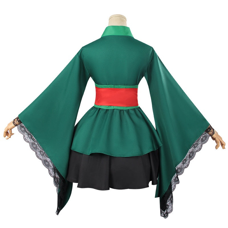 Rolecosplay One Piece Roronoa Zoro Transsexual Halloween Cosplay Costume15