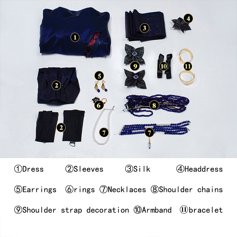Rolecosplay Path to Nowhere Cabernet Cosplay Costume Dress Set