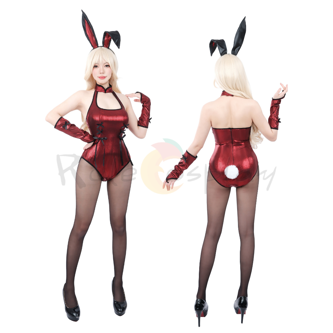 Rolecosplay Sexy Cosplay Bunny Girl Original design Costume– High Quality In Stock Red bunny