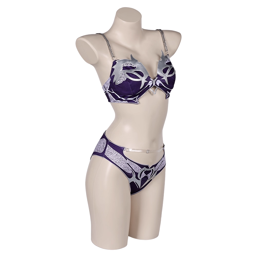 Rolecosplay Shadowheart Bikini Baldur’s Gate Cosplay Swimwear