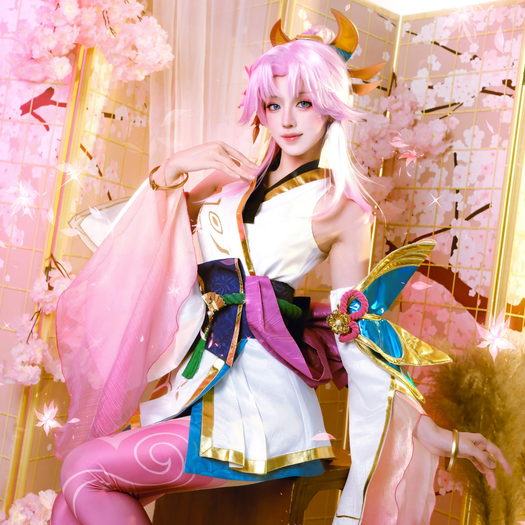 Rolecosplay Spirit Blossom Lux Cosplay Costume LOL Outfit