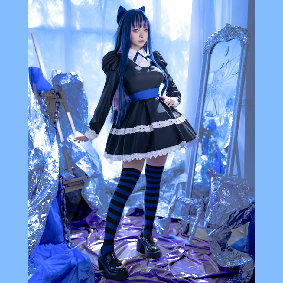 Rolecosplay Stocking Black Outfit Panty & Stocking Cosplay Costume
