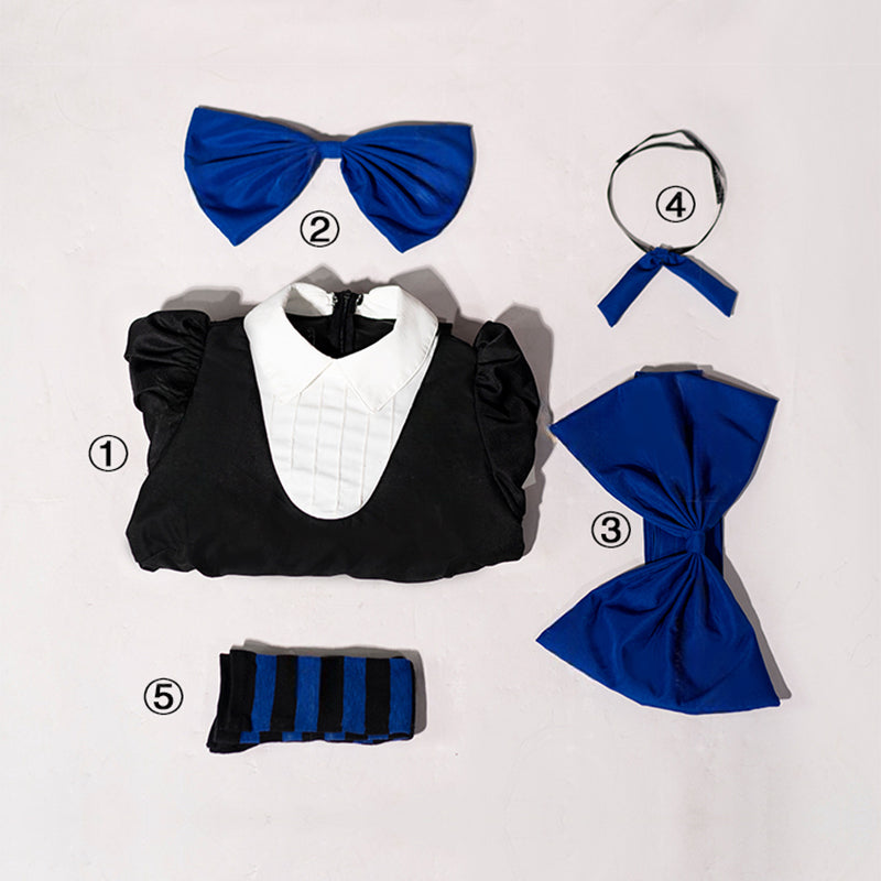 Rolecosplay Stocking Black Outfit Panty & Stocking Cosplay Costume