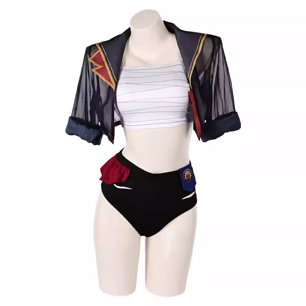 Rolecosplay Vi Swimsuit Arcane Cosplay Bikini Set