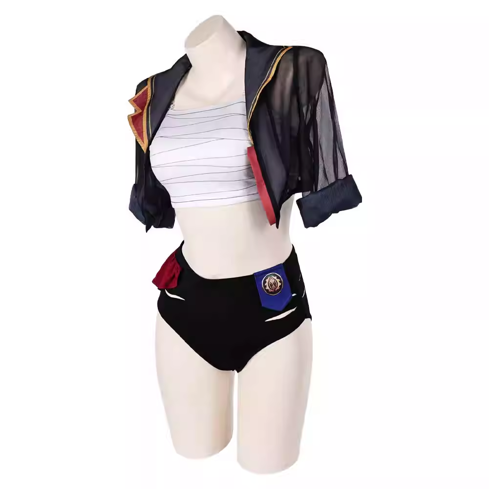 Rolecosplay Vi Swimsuit Arcane Cosplay Bikini Set
