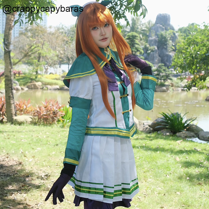 Uma Musume: Pretty Derby Silence Suzuka Uniform Cosplay - 3XL Uma Musume: Pretty Derby Silence Suzuka Uniform Cosplay - 3XL