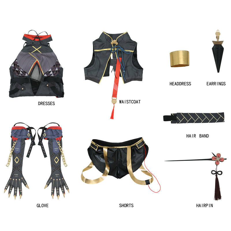 Wuthering Waves Yinlin Cosplay Costume In Stock