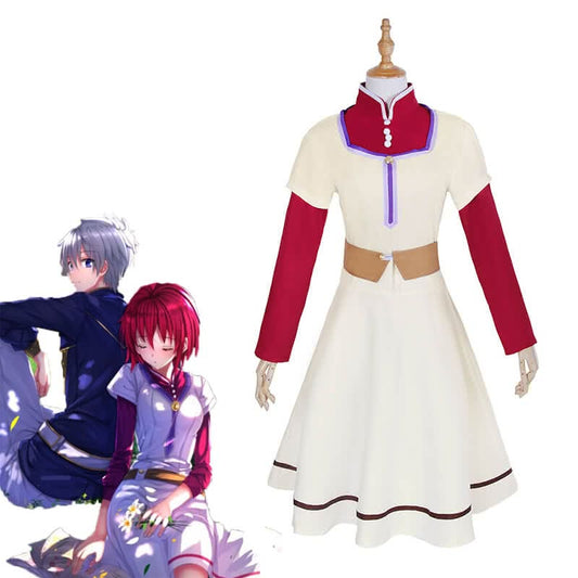 Akagami No Shirayukihime Shirayuki Cosplay Costume