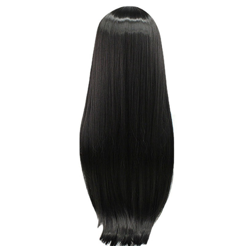 Puella Magi Madoka Magica Akemi Homura Black Long Cosplay Wigs