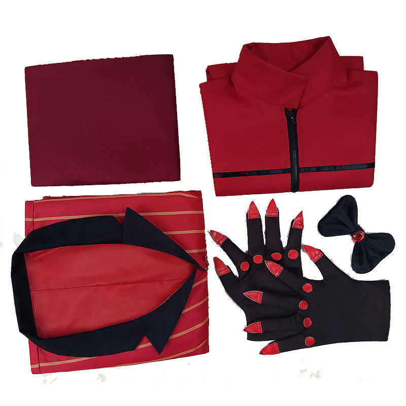 Anime Hazbin Hotel Alastor The Radio Demon Cosplay Costume
