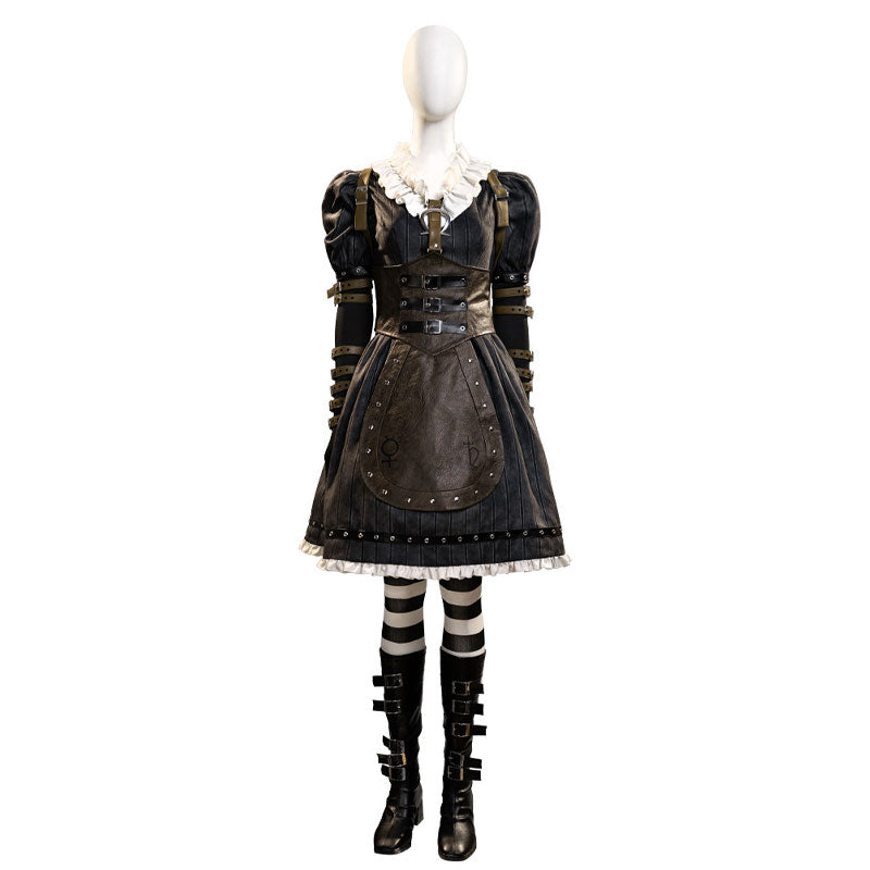 Alice Madness Returns Alice Liddell Cosplay Halloween Party Outfits
