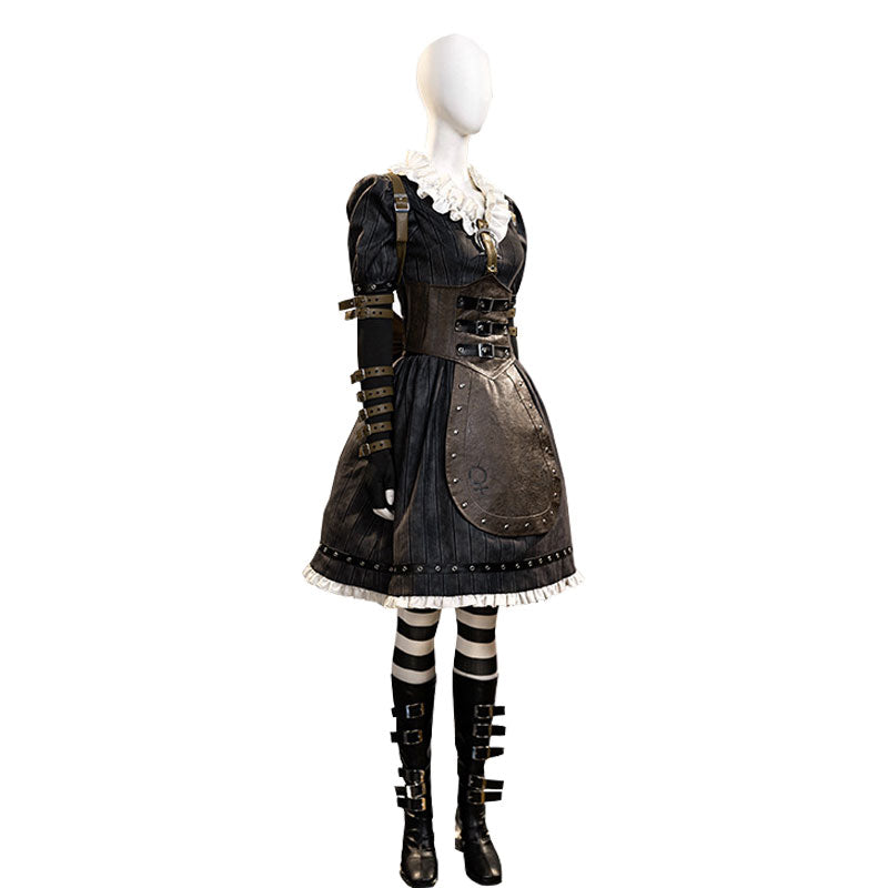 Alice Madness Returns Alice Liddell Cosplay Halloween Party Outfits